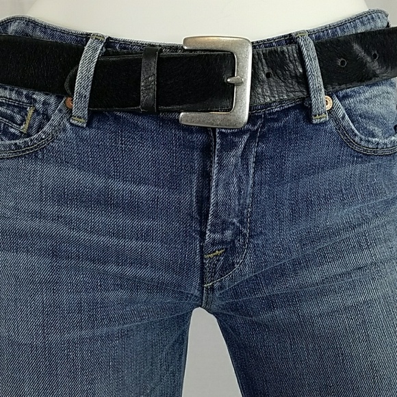 GAP Accessories - Gap cowhide black belt